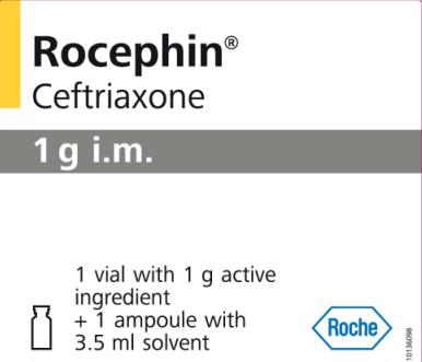 Rocephin IV 500mg*